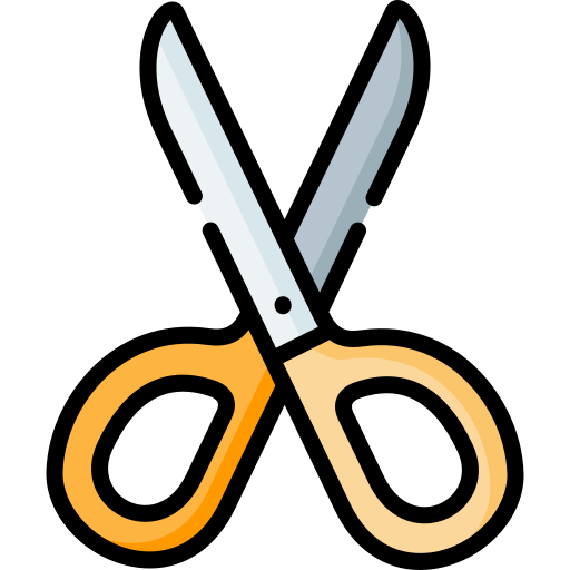 icon of scissors